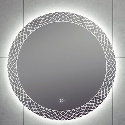 Badkamerspiegel BWS Madri Rond LED Verlichting Condensvrij 100 cm