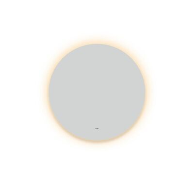 Badkamerspiegel BWS Rond 60 cm LED Verlichting Warm White