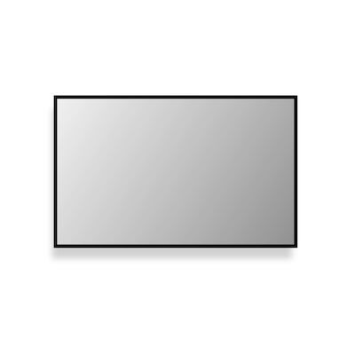 Badkamerspiegel BWS Salt 120×60 cm Zwart