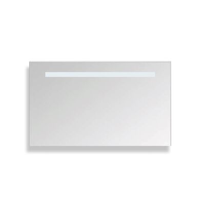 Badkamerspiegel BWS Salt Met LED 60×60 cm Zilver