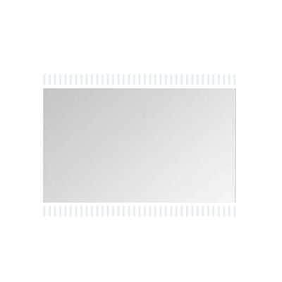 Badkamerspiegel BWS Salt Met LED Backlight 60×50 cm Zilver