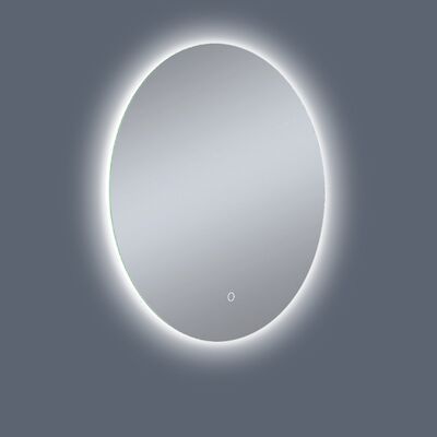 Badkamerspiegel Rond BWS Anima LED Verlichting en Spiegelverwarming 60 cm