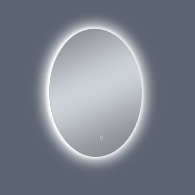 Badkamerspiegel Rond BWS Anima LED Verlichting en Spiegelverwarming 80 cm