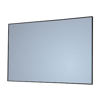 Badkamerspiegel Sanicare Q-Mirrors 90x70x2cm Zwart