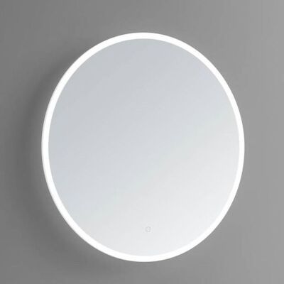 Badkamerspiegel Sanilux Rond Met Spiegelverwarming LED Verlichting Dimbaar 60×3 cm