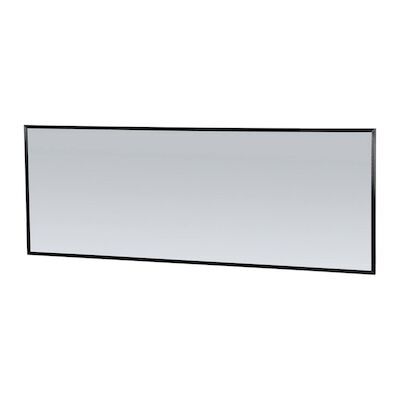 Badkamerspiegel Sanitop Silhouette 200x70x2.5 cm Aluminium Zwart