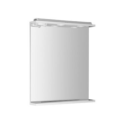 Badkamerspiegel Sapho Korin 60x70x12 cm Incl. Planchet en LED Verlichting / Stopcontact
