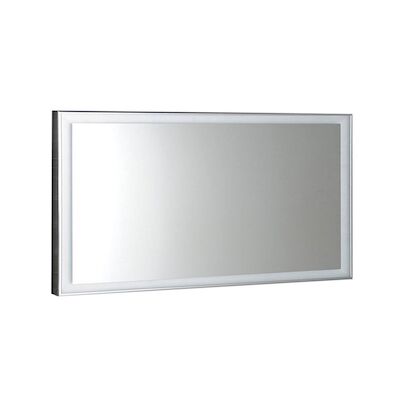 Badkamerspiegel Sapho Luminar 120.3×55.3 cm LED-Verlichting Frame Chroom
