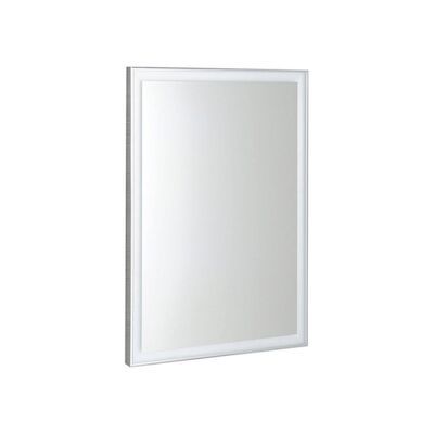 Badkamerspiegel Sapho Luminar 60.3×80.3 cm LED-Verlichting Frame Chroom