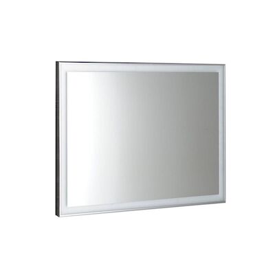Badkamerspiegel Sapho Luminar 70.3×50.3 cm LED-Verlichting Frame Chroom