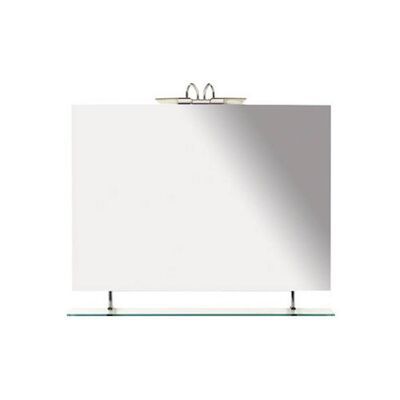 Badkamerspiegel Sapho Wega 100×80 cm met Planchet Glas