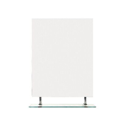 Badkamerspiegel Sapho Wega 70×80 cm met Planchet Glas
