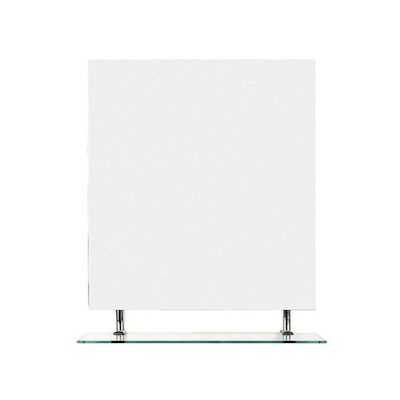 Badkamerspiegel Sapho Wega 80×80 cm met Planchet Glas