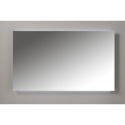 Badkamerspiegel Xenz Garda 140x70cm met Ledverlichting Boven- en Onderzijde en Spiegelverwarming