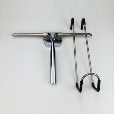 Badkamerwisser Sanilux Design set Chroom