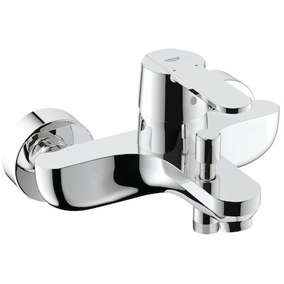 Badkraan Grohe Get met Omstel en Koppelingen