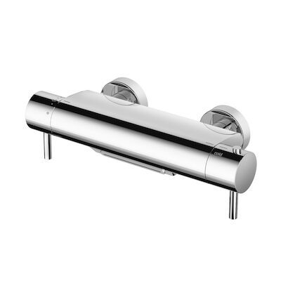 Badkraan Hotbath Cobber Thermostaat Waterval Uitloop Chroom