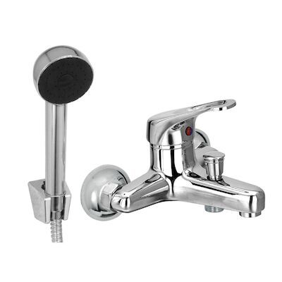 Badkraan Van Marcke Flow Bad/Douche Mengkraan Met Handdouche Chroom