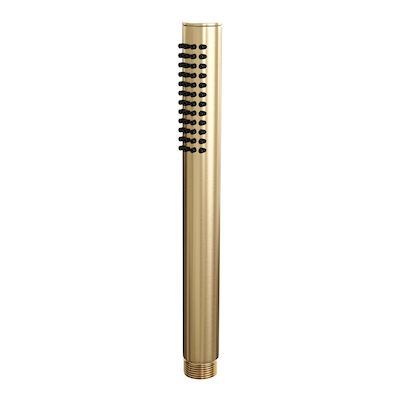 Badkraan Vrijstaand Brauer Gold Carving met Staaf Handdouche Geborsteld Goud
