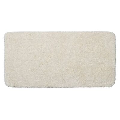 Badmat Sealskin Angora 70×140 cm Polyester Off-white