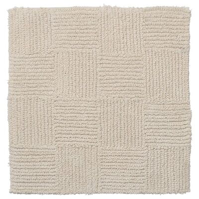 Badmat Sealskin Reverse 60×60 cm Katoen Zand