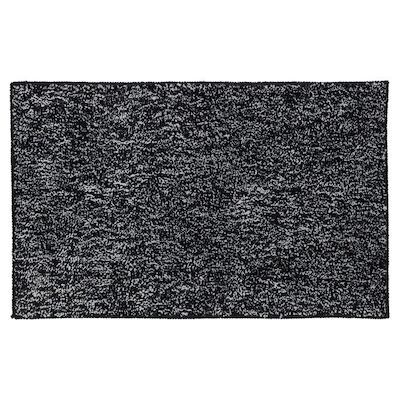 Badmat Sealskin Speckles Polyester micro fiber 80×50 cm Zwart