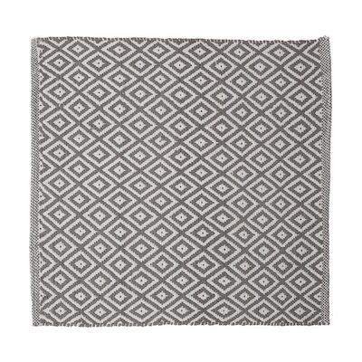Badmat Sealskin Trellis 60×60 cm Katoen Grijs