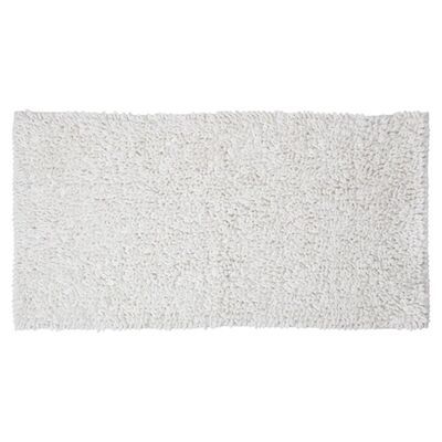 Badmat Sealskin Twist 60×120 cm Microfibre Wit