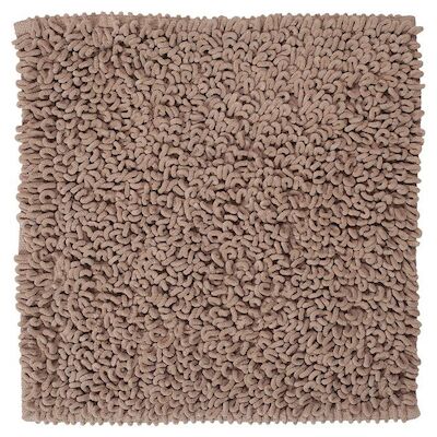 Badmat Sealskin Twist 60×60 cm Microfibre Zand