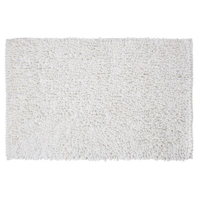 Badmat Sealskin Twist 60×90 cm Microfibre Wit