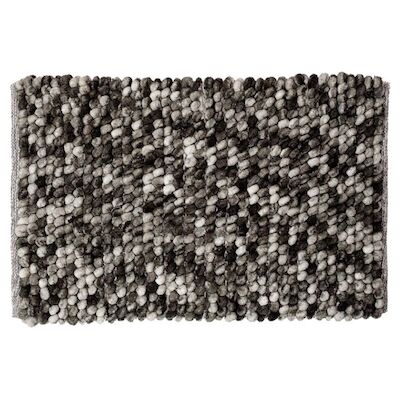 Badmat Sealskin Vintage 50×80 cm Polyester Donkergrijs