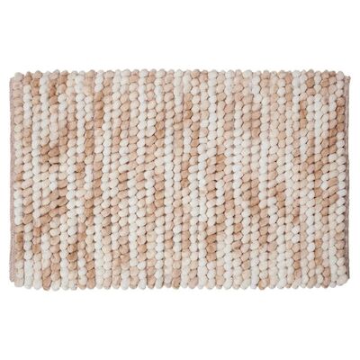 Badmat Sealskin Vintage 50×80 cm Polyester Zand