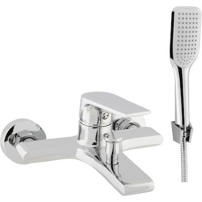 Badmengkraan Eengreeps VM Move met Handdouche (incl. rozetten en S-koppelingen) Chroom