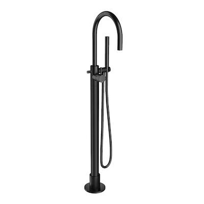 Badmengkraan Hotbath Cobber Draaibare Uitloop 105.5 cm Mat Zwart