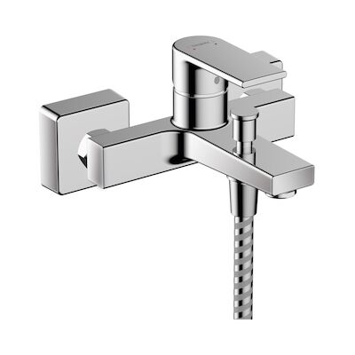 Badmengkraan Opbouw HansGrohe Vernis Shape Eengreeps Met 2 Flow Rates Chroom
