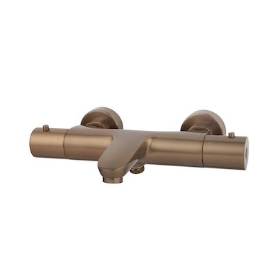 Badmengkraan Thermostatisch BWS Cemal Geborsteld Brons Koper