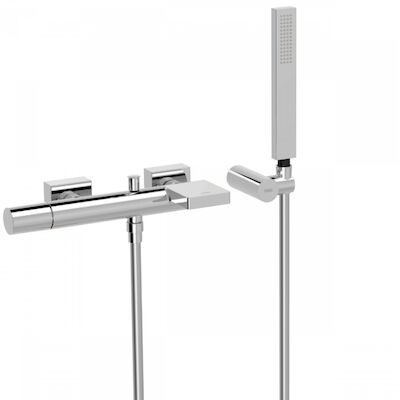 Badmengkraan Tres Project Waterval met Handdouche 29.1×13.5 cm Rond Chroom
