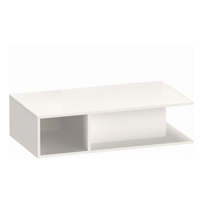 Badmeubel Duravit D-Neo Wand 100x55x26 cm Links Hoogglans Wit