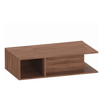 Badmeubel Duravit D-Neo Wand 100x55x26 cm Links Mat Noten