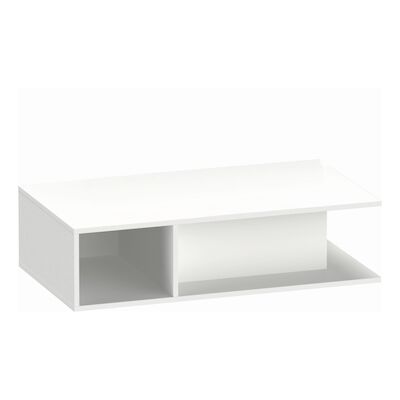 Badmeubel Duravit D-Neo Wand 100x55x26 cm Links Mat Wit