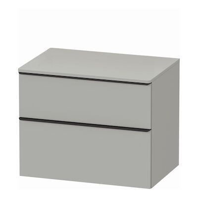 Badmeubel Duravit D-Neo Wand 100x55x64.4 cm Mat Betongrijs
