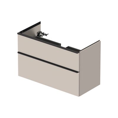 Badmeubel Duravit D-Neo Wand 101×46.2×62.5 cm Mat Taupe
