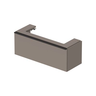 Badmeubel Duravit D-Neo Wand 118.4×44.2×44 cm Mat Basalt