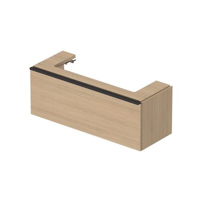Badmeubel Duravit D-Neo Wand 118.4×44.2×44 cm Mat Natuur Eiken