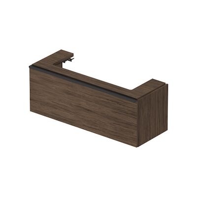 Badmeubel Duravit D-Neo Wand 118.4×44.2×44 cm Mat Noten (Donker)
