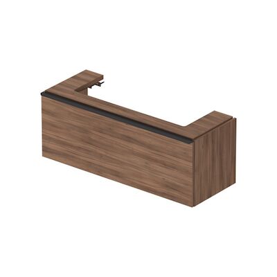 Badmeubel Duravit D-Neo Wand 118.4×44.2×44 cm Mat Noten