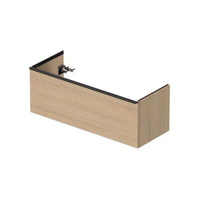 Badmeubel Duravit D-Neo Wand 121×46.2×44 cm Mat Natuur Eiken