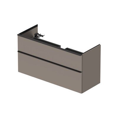 Badmeubel Duravit D-Neo Wand 121×46.2×62.5 cm Mat Basalt