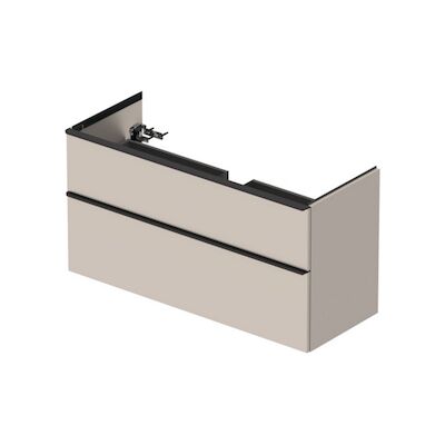 Badmeubel Duravit D-Neo Wand 121×46.2×62.5 cm Mat Taupe