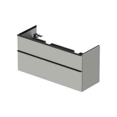 Badmeubel Duravit D-Neo Wand 128×46.2×62.5 cm Mat Betongrijs